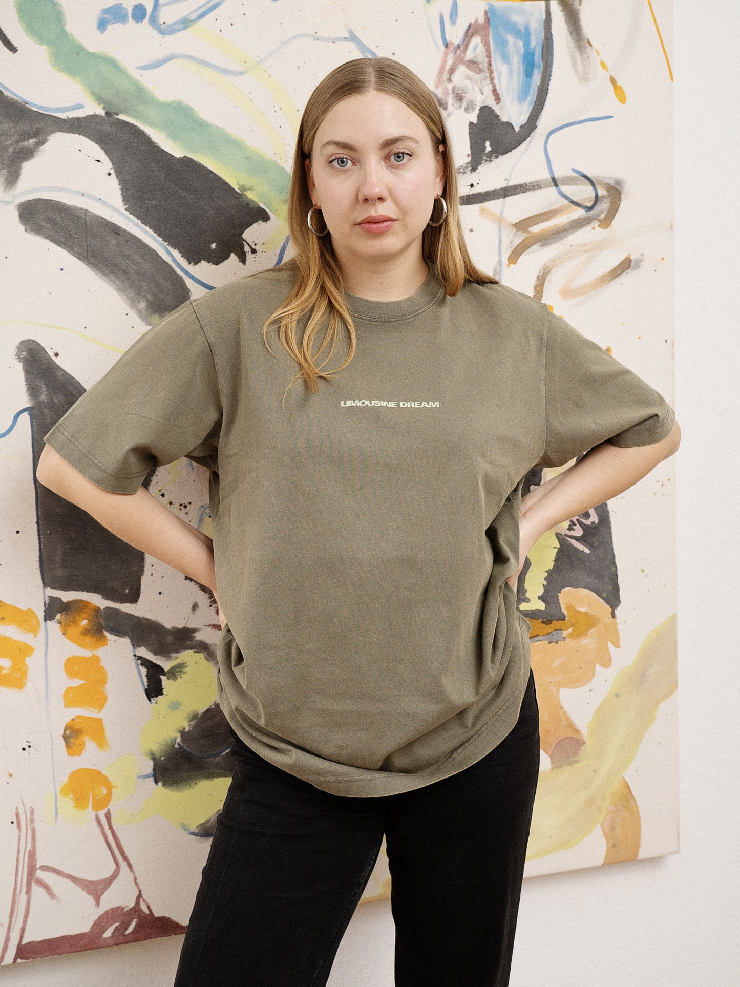 Garment-Dyed T-Shirt [Khaki]