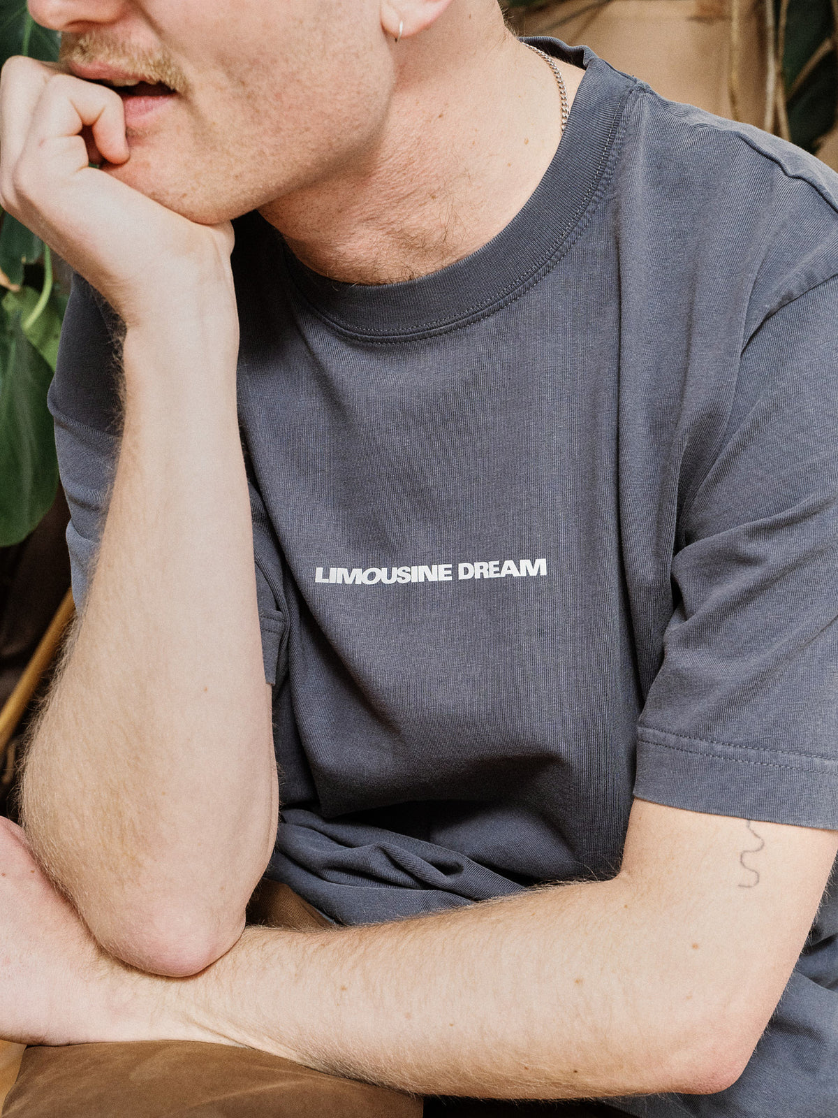 Garment-Dyed T-Shirt [Grey]
