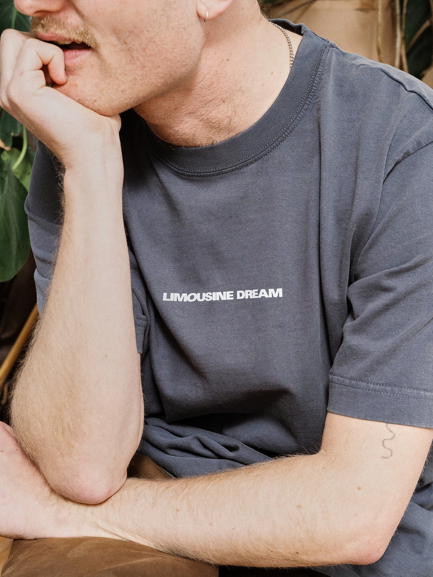 Garment-Dyed T-Shirt [Grey]